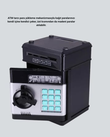 SAM53 NUMBER BANK SİYAH - Lisinya