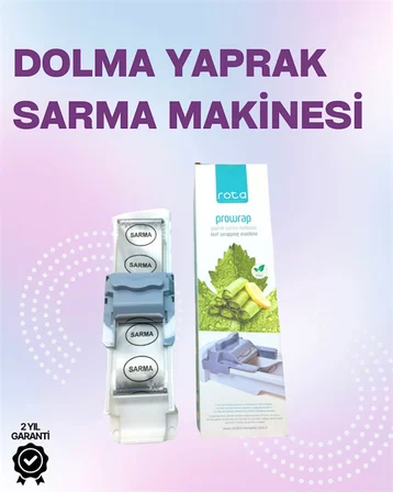 Yaprak Sarma Makinesi – Üzüm, Lahana ve Pazı İçin Otomatik Sarım Kolaylığı. - Lisinya