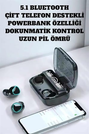 Extra Bass ve HD Ses ile Üstün Bluetooth 5.3 Kablosuz Kulaklık - Lisinya