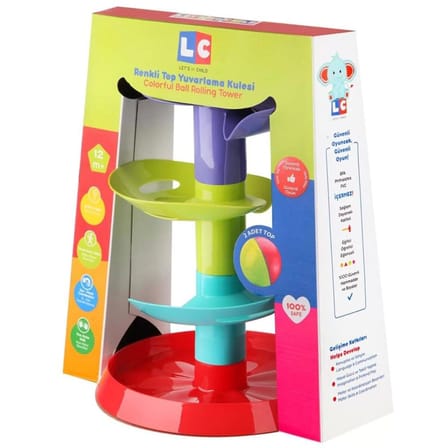 Lets Be Child Renkli Top Yuvarlama Kulesi - LC-30956 (Lisinya)