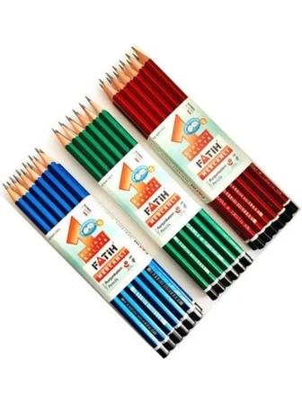 Mercanlı Kurşun Kalem 12 Li 1 Paket