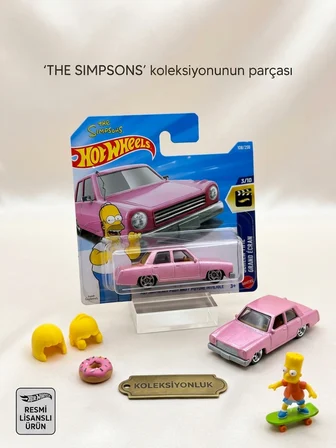 Hot Wheels Tekli Arabalar The Sımpsons Famıly Car/voıture Famılıale (Kısa Kart) JJJ68