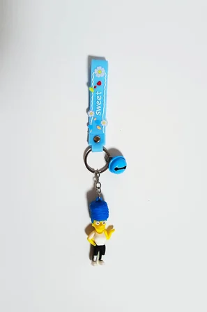 Anahtarlık Mavi Saçlı Simpsons