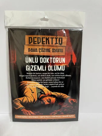 Dedektif Dava Çözme Oyunu  Ünlü Doktorun Gizemli