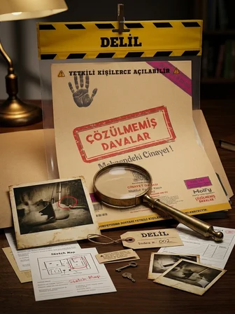 Dedektif Dava Çözme Oyunu  Mahzendeki Olay