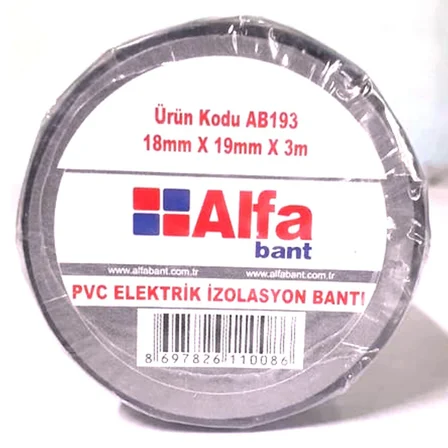 Elektrik Bantı Siyah 10'lu