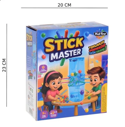 Stıck Master Kutulu Oyun Topların Düşmesine İzin Verme