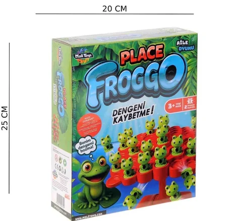 Froggo Kurbağa Denge Ebeveyn Çocuk Etkileşimi Oyunu Eğitici Oyuncak