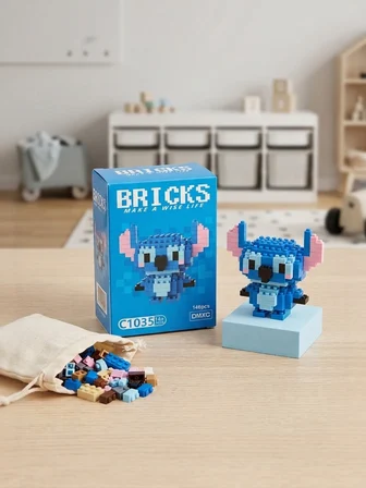 Mini Bricks Figür – Parçalı Yapı Oyuncağı – Dekoratif Koleksiyon Figürü C1035