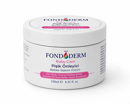 Fondöderm Dermokozmetik Bariyer Krem | Bebek Pişik Kremi ve Yoğun Onarıcı Nemlendirici Doğal Yağlar 