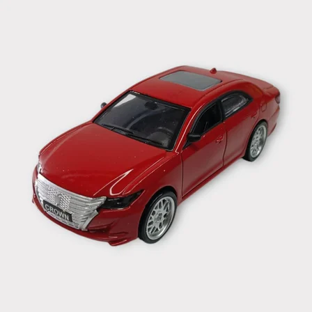 Çek Bırak Metal Araba Sesli Işıklı - Kırmızı (Lisinya)