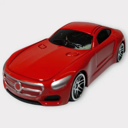 Metal Mini Arabalar  8 cm - Kırmızı - 1 (Lisinya)