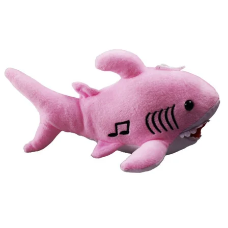 Köpekbalığı Sesli Baby Shark Müzikli 28 cm - 1811201  - Pembe (Lisinya)