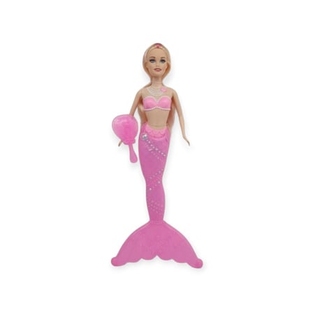 Deniz Kızı Işıklı Bebek - 2348/1-3 - Pembe (Lisinya)