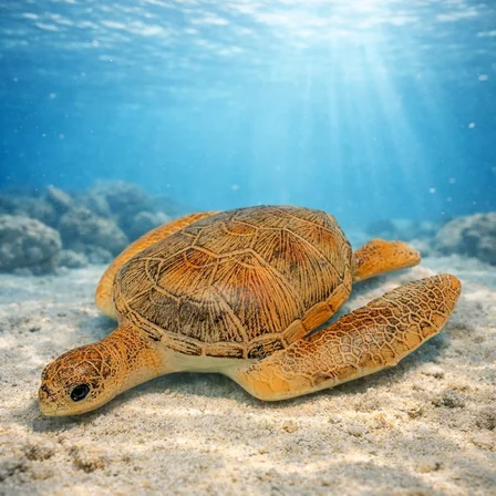 Deniz Hayvanları Serisi - Caretta Caretta 22 cm (Lisinya)