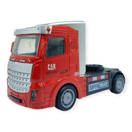 Çekbırak Metal Tır Kafası 12 cm - Kırmızı (Lisinya)