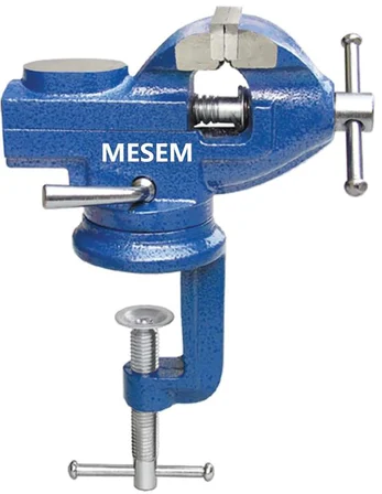 Dönerli Tezgah ve Masa Mengene Mini 60 Mm ( Lisinya )