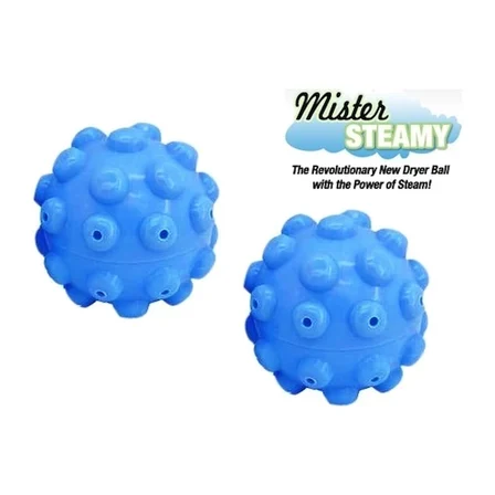 Mister Steamy Buharlı Çamaşır Kurutma ve Ütü Topları (2'li) ( Lisinya )