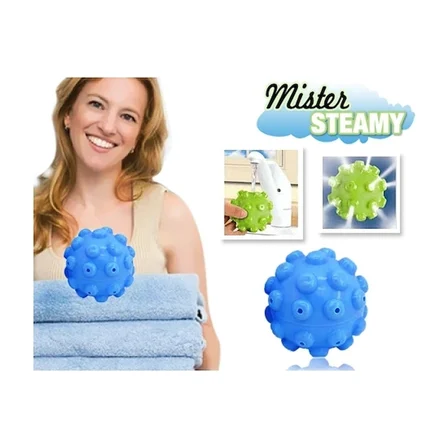 Mister Steamy Buharlı Çamaşır Kurutma ve Ütü Topları (2'li) ( Lisinya )