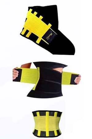 Hot Belt Termal Sauna Kemer Unisex Terletme Korsesi (sarı-siyah) ( Lisinya )