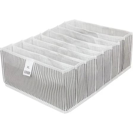 8 Bölmeli Dolap ve Çekmece Içi Düzenleyici Akordiyon Organizer L-00517 (6 Adet) ( Lisinya )