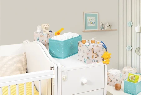 Baby 3'lü Kullanışlı Çekmece Düzenleyici Çok Amaçlı Organizer Kutu (yeşil) ( Lisinya )