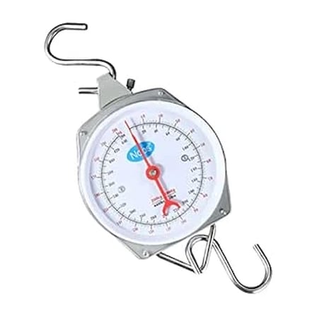 100 kg Kapasiteli Askılı Terazi - Dayanıklı, Net Kadranlı, Çift Ölçü Birimli, Endüstriyel ve Dış Mek