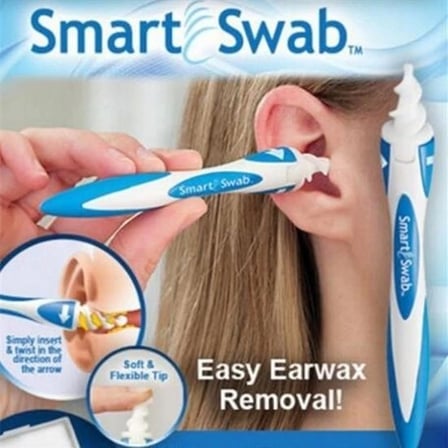 Pratik Kulak Temizleme Aparatı Smart Swab ( Lisinya )