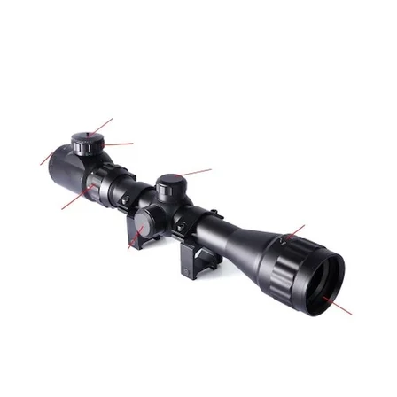 3-9x32AOEG Çift Işık Kırmızı Yeşil Kaynaklı  Dürbünü ( Lisinya )