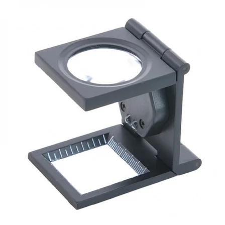 Nikula-25x25 Mm Full çelik Kaplı Katlamalı Büyüteç Th-9005b ( Lisinya )