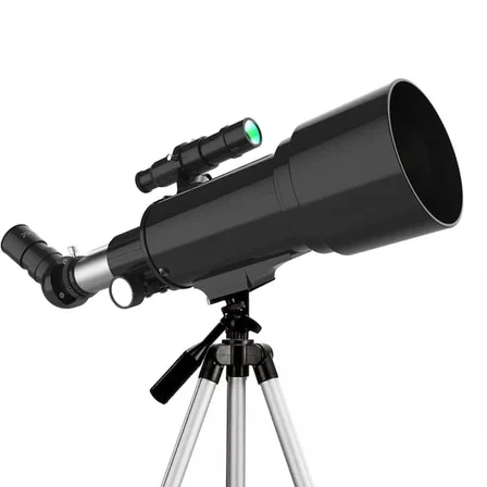 400x70mm Açıklıklı Refrakter Teleskoplar (15x-150x), Telefon Adaptörlü Reflex ( Lisinya )