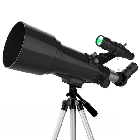 400x70mm Açıklıklı Refrakter Teleskoplar (15x-150x), Telefon Adaptörlü Reflex ( Lisinya )