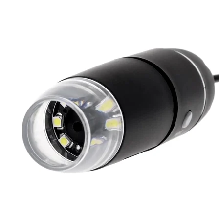 Nikula-1600X USB dijital mikroskop kamera endoskop 8LED büyüteç Metal standı ( Lisinya )