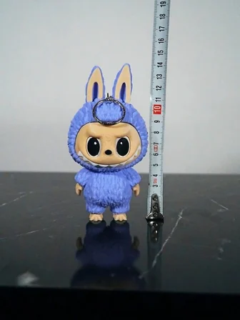 Labubu Figür Anahtarlık Lila 13 cm Kaliteli - Lisinya