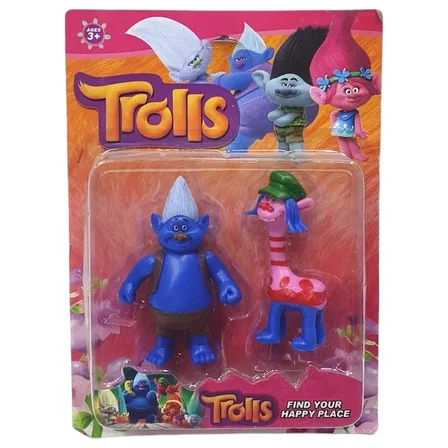 Trolls Yağmur Ormanı Şans Bebekleri 2 li Figür - TBG256562 (Lisinya)