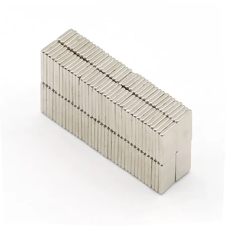 20 Adet 15x10x1.5 mm Köşeli Neodyum Mıknatıs N35 Magnet Dayanıklı Nikel Kaplama ( Lisinya )