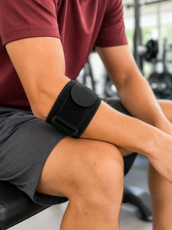 Golfçü Dirseği Bandajı Spor ve Günlük Kullanım İçin Dirsek Bandı - Lisinya