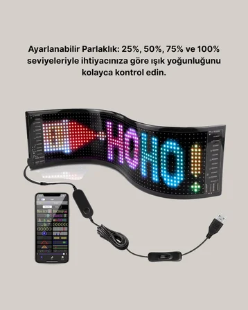 Şık ve Fonksiyonel RGB LED Panel Canlı Renk Yansımalı Işık Sistemi - Lisinya