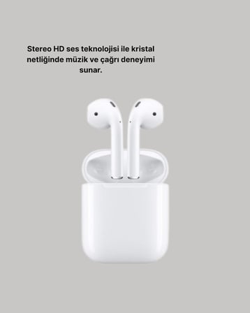 Dokunmatik Kontrollü 2. Nesil Bluetooth 5.0 Uzun Pil Ömürlü Kulaklık - Lisinya