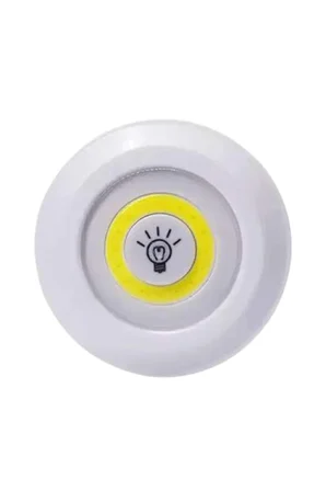 Led Lamba 3'lü Uzaktan Kumandalı Yapışkanlı - Lisinya