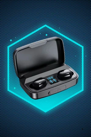 Dijital Göstergeli Bluetooth Kulaklık Kablosuz TWS Stereo Bluetooth 5.0 - Lisinya