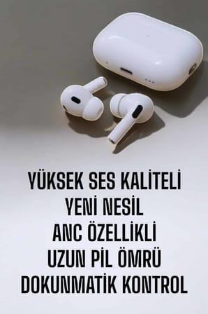 Kablosuz Bluetooth Kulaklık Gürültü Önleme, Su Geçirmez, Mikrofonlu - Lisinya