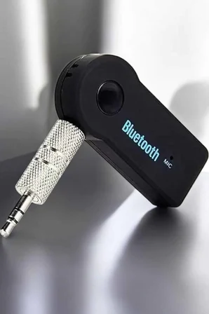 Tüm Araçlara Uyumlu Aux Car Bluetooth Kablosuz Araç Bağlantı Kiti - Lisinya