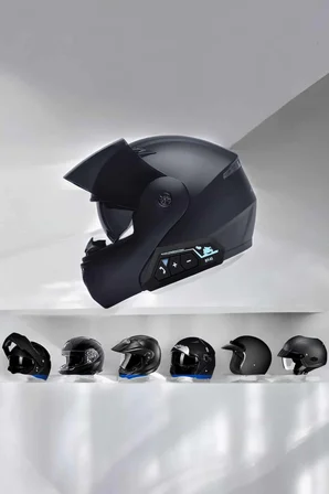 Kask Kulaklığı Motosiklet Intercom Interkom Dinleme Konuşma Özellikli Su Geçirmez - Lisinya