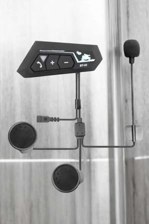 İnterkom Intercom Kask Kulaklık Bt22 Bluetooth Motosiklet Kulaklık 5.0 Bluetooth - Lisinya