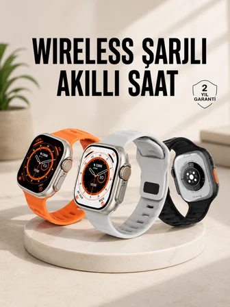 Akıllı Saat Nabız Ölçebilen Yeni Nesil GPS ve Adımsayar Özelliği - Lisinya