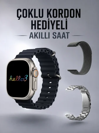 Akıllı Saat Yeni Nesil Bluetooth Bağlantılı Uyku Sağlık Takibi GPS Ve NFC Uyumlu - Lisinya