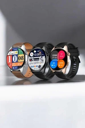 Akıllı Saat Bluetooth Bağlantılı Amoled Ekran Uyku ve Sağlık Takibi - Lisinya