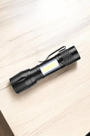 Işıldak El Feneri Kamp Lambası Mini Taşınabilir Acil Durum Lambası Fener Led Işık - Lisinya
