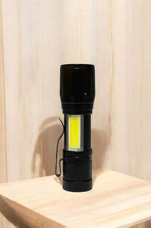 Işıldak El Feneri Kamp Lambası Mini Taşınabilir Acil Durum Lambası Fener Led Işık - Lisinya